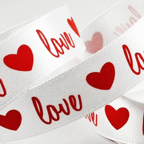 Custom Logo Satin Ribbon