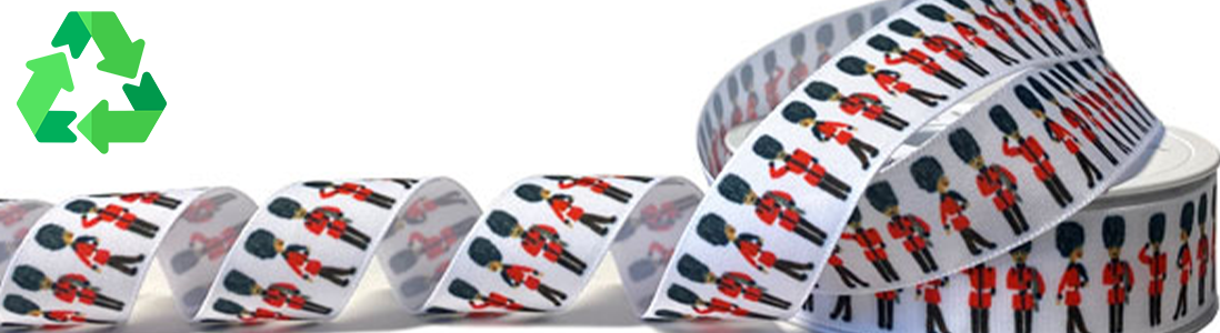 Kings Guard Coronation Satin Ribbon