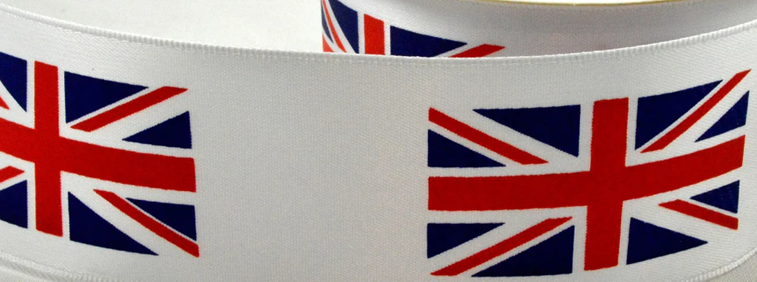 Union Jack Satin Ribbon Hero Image