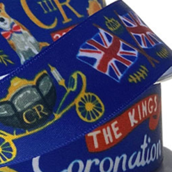 Coronation Satin Ribbon, Eco-Friendly