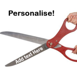 Giant Personalised 25 inch Grand Opening Scissors