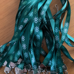 Full-Colour Custom Printed Lanyards with Clips