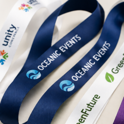Full-Colour Custom Printed Lanyards with Clips