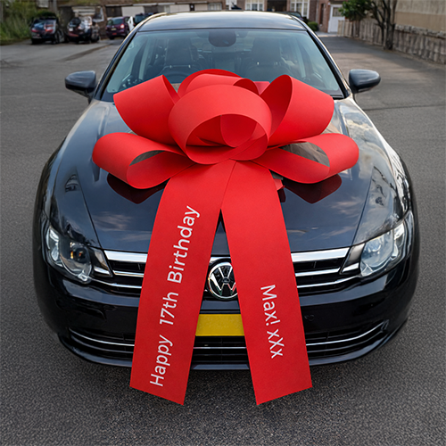 Personalised Car Bonnet Bows