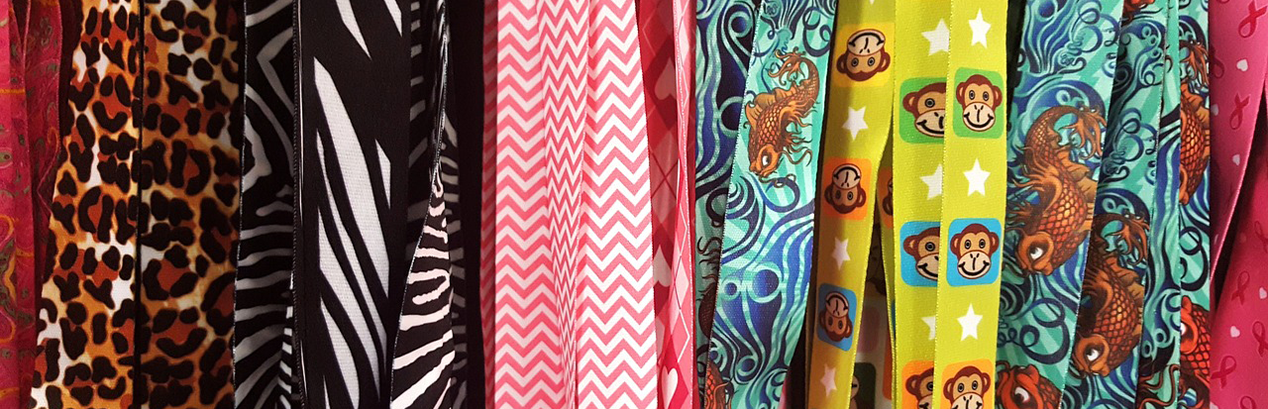 Full-Colour Custom Printed Lanyards with Clips