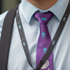 Full-Colour Custom Printed Lanyards with Clips