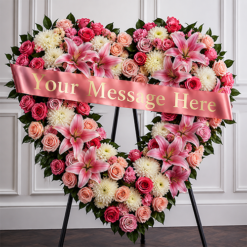 Ribbon For Funeral Flowers