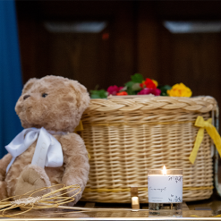 Funeral Ribbon - Printed Ribbon For Teddy Bears - 2m