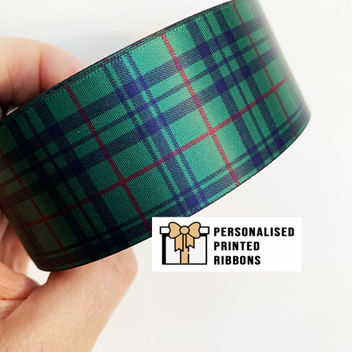 Bespoke Tartan Printed Ribbon Company