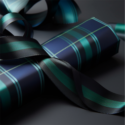 Custom Printed Stripe Ribbon