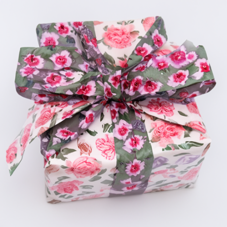 Custom Printed Floral Ribbon
