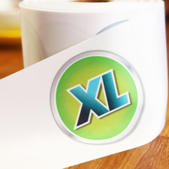 100mm Full-Colour Printed Satin Ribbon – Brand Colour Matched