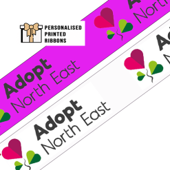 Full Colour Print Onto Wide Ribbons