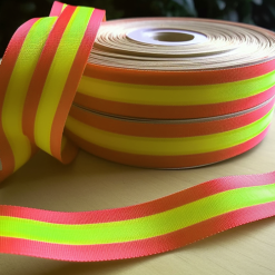 Custom Printed Striped Ribbon