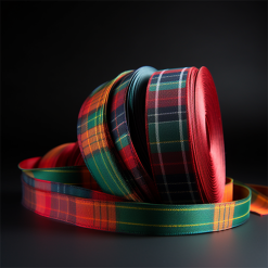 Custom Printed Tartan Ribbon