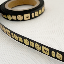 Black Logo Printed Ribbon