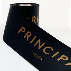Black Logo Printed Ribbon