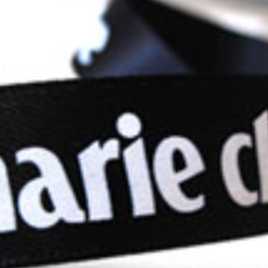 Black Logo Printed Ribbon