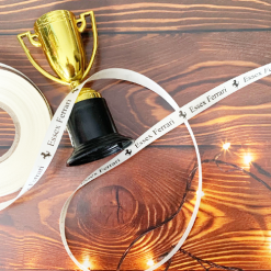 Off White Logo Printed Ribbon