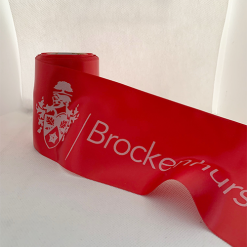 Red Logo Printed Ribbon