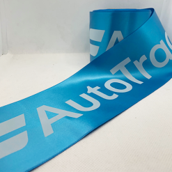 Turquoise Logo Printed Ribbon