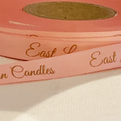 Pink Logo Printed Ribbon