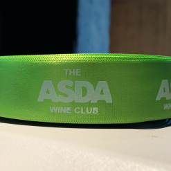 Lime Green Logo Printed Ribbon