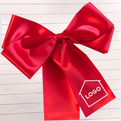 Branded Bow For Grand Opening