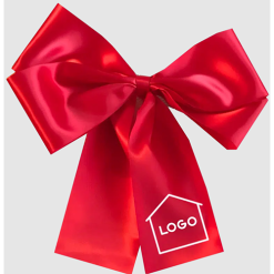 Branded Ribbon Bow