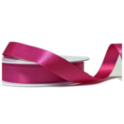 Eco-Friendly Double Faced Satin Ribbon Fuchsia