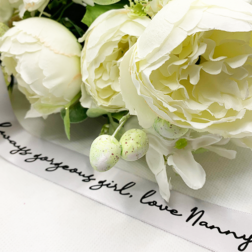 Personalised Handwriting Printed Ribbon