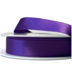 Eco-Friendly Double Faced Satin Ribbon Purple
