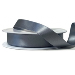 Eco-Friendly Double Faced Satin Ribbon Slate