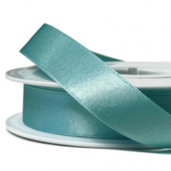 Eco-Friendly Double Faced Satin Ribbon Turquoise