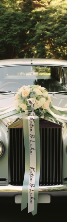 Custom printed Wedding Ribbons
