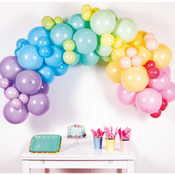 Pastel Rainbow DIY Balloon Kit For Grand Openings