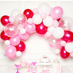 Pink & White DIY Balloon Kits For Grand Openings