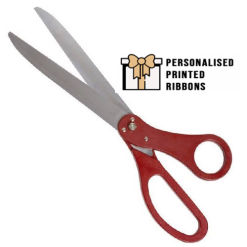 Giant Ceremonial American Style Ribbon Cutting Scissors