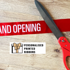 Giant Ceremonial American Style Ribbon Cutting Scissors