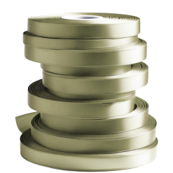 Apple Green Rolls of Bulk Ribbon 7mm Wide Satin