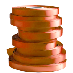 Marigold Rolls of Bulk Ribbon 7mm Wide Satin New