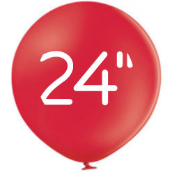Red Latex Balloons Printed With Custom Printed Logos For Promotions Next Day Delivery Low Minimum Order