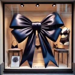 Big Satin Bows For Show Windows