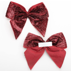 Large 10cm Wide Sparkle Bows