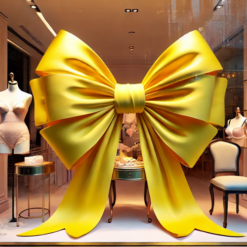 Yellow Store Front Bow