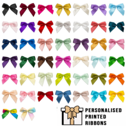 Small Satin Bows