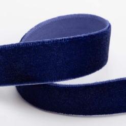 Navy Velvet Ribbon