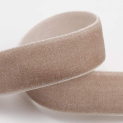 Taupe Velvet Ribbons