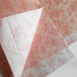 Soft Pink Leaf Sprigs