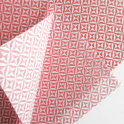 Red Geometric Pinwheel